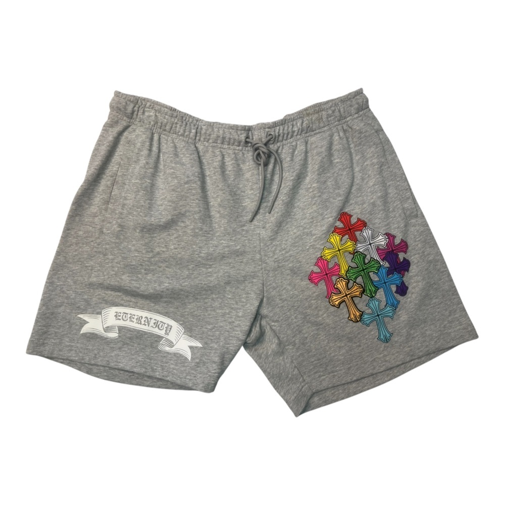 Sz 3xl Gray Shorts with muti colors Cross Patch